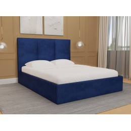 Pat tapitat Moon albastru...