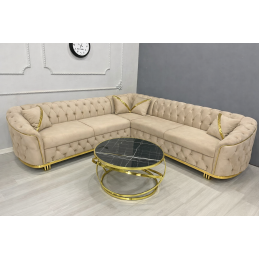 Coltar bej fix 270×270 cm